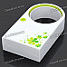 USB/4xAAA Powered Bladeless Fan - White + Green