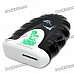 USB 2.0 TF / SD / MS / Mini SD Card Reader - Black + White (Max. 32GB)