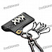Fashion Cool Punk Style Keychain with Leather Lighter Cover