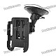 Car Windshield Swivel Mount Holder for Iphone 4 / 4S - Black