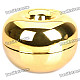 Apple Style Zinc Alloy Ashtray - Golden