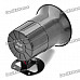 30W Motor Car Six Sounds Horn Alarming Loudspeaker - Black (DC 12V)