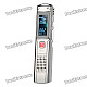 1.1" LED Mini Rechargeable Voice Recorder with MP3 Player (4GB)