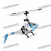 S800G Rechargeable 4-CH R/C Helicopter with Gyroscope & IR Controller - Blue