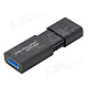 Genuine Kingston DataTraveler 100 G3 USB 3.0 Flash Drive - Black (8GB)