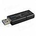 Genuine Kingston DataTraveler 100 G3 USB 3.0 Flash Drive - Black (16GB)