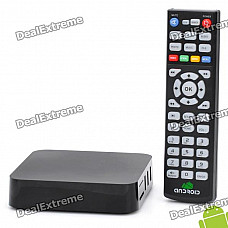 Google Android 4.0 HDMI TV Box w/ 4GB / WiFi / RJ45 / AV-Out / SD / MMC / USB / Remote Control