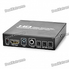 SCART to HDMI Video Converter - Black