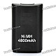 "4800mAh" Battery for Xbox 360 Wireless Controller - Black