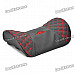 Stylish Vehicle Car Seat Head Neck Rest Cushion Pillow - Black + Red