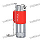 Cool Butane Gas Lighter w/ Chain - Red + Silver