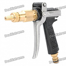 Car Wash High Pressure Spray Head Nozzle for Water Spray Gun - Black + Golden + Silver
