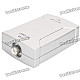 Optical to Coaxial Converter Adapter - Silver