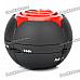 Mini Stylish Flower Style Rechargeable MP3 Player Speaker w/ TF Slot - Black