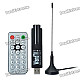 Mini DVB-T Digital TV USB 2.0 Dongle Stick w/ Remote Controller - Black