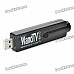 Mini DVB-T Digital TV USB 2.0 Dongle Stick w/ Remote Controller - Black