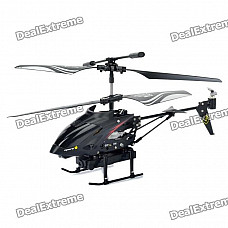 Iphone / Android Controlled Rechargeable 3.5-CH R/C Helicopter w/ 300KP Camera - Black (TF Slot)