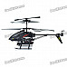 Iphone / Android Controlled Rechargeable 3.5-CH R/C Helicopter w/ 300KP Camera - Black (TF Slot)