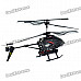 Iphone / Android Controlled Rechargeable 3.5-CH R/C Helicopter w/ 300KP Camera - Black (TF Slot)