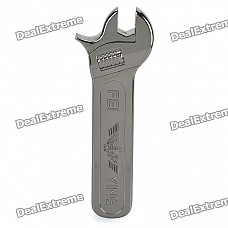 Creative Wrench Style Zinc Alloy Butane Lighter - Iron Grey