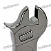 Creative Wrench Style Zinc Alloy Butane Lighter - Iron Grey