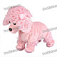 Electric 8-Mode Barking Moving Plush Dog Toy - Poodle (4 x AA)