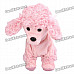 Electric 8-Mode Barking Moving Plush Dog Toy - Poodle (4 x AA)