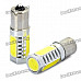 High Power 6W 6000K 500LM 4-LED Car White Light Bulbs (DC 12~24V / Pair)