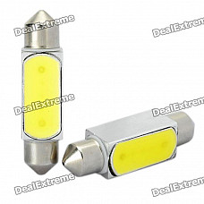 SV85 2W 150lM 6000K LED Car White Light Bulbs (DC 12V / Pair)