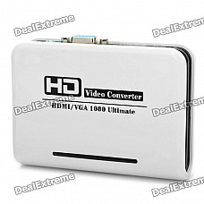 HDMI to VGA AV Converter - White