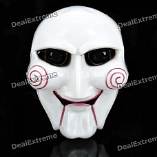 The Saw Plastic Cosplay Mask - White