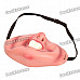 Scary Half Rabbit Teeth Face for Halloween Costume / Cosplay - Pink