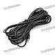 3.5mm Male to Male Audio Cable - Black (10 Meters)