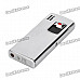 Cool Electronic Sensor Butane Gas Lighter - Silver (8 x LR41)