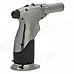 JOBON ZB-529 Steel Adjustable Flame Butane Jet Torch Lighter - Silver Grey (Max. 1300'C)