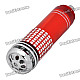 Mini Car Cigarette Powered Air Purifier Ionizer - Red