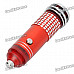 Mini Car Cigarette Powered Air Purifier Ionizer - Red