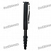 RUBY R1602 5-Section Retractable Carbon Fiber Monopod Unipod - Black (175cm-Full Length)