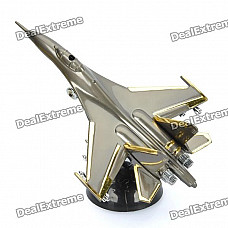 Creative Ultrasonic Airplane Style Butane Lighter - Light Grey (3 x AG13)