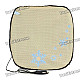 Car Cigarette Powered Seat Cooling Cushion Pad - Beige + Black