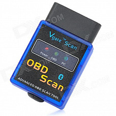 Mini ELM327 OBD2 OBDII Bluetooth Auto Car Diagnostic Scan Tool (12V)