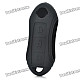 Durable Dustproof Silicon Rubber Case for Nissan 3 buttons Remote Key (Black)