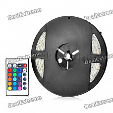 Waterproof 18W 3528 300-SMD RGB LED Flexible Strip Light(DC 12V/5m)