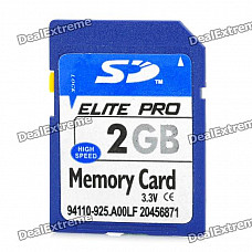 SD Memory card - Blue (2GB)