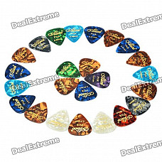 Plastic Guitar Picks (24-Pack)