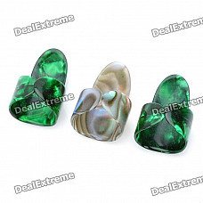 Finger Nail Style Guitar Picks (3-Piece)