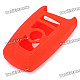 Silicon Key Cover for BMW Car - Red