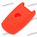 Silicon Key Cover for BMW Car - Red