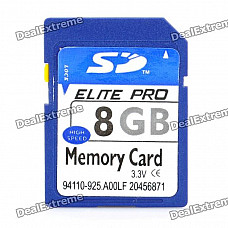 SD Memory Card - Blue (8GB)