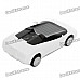 Solar Powered Lamborghini Model Toy - White + Black